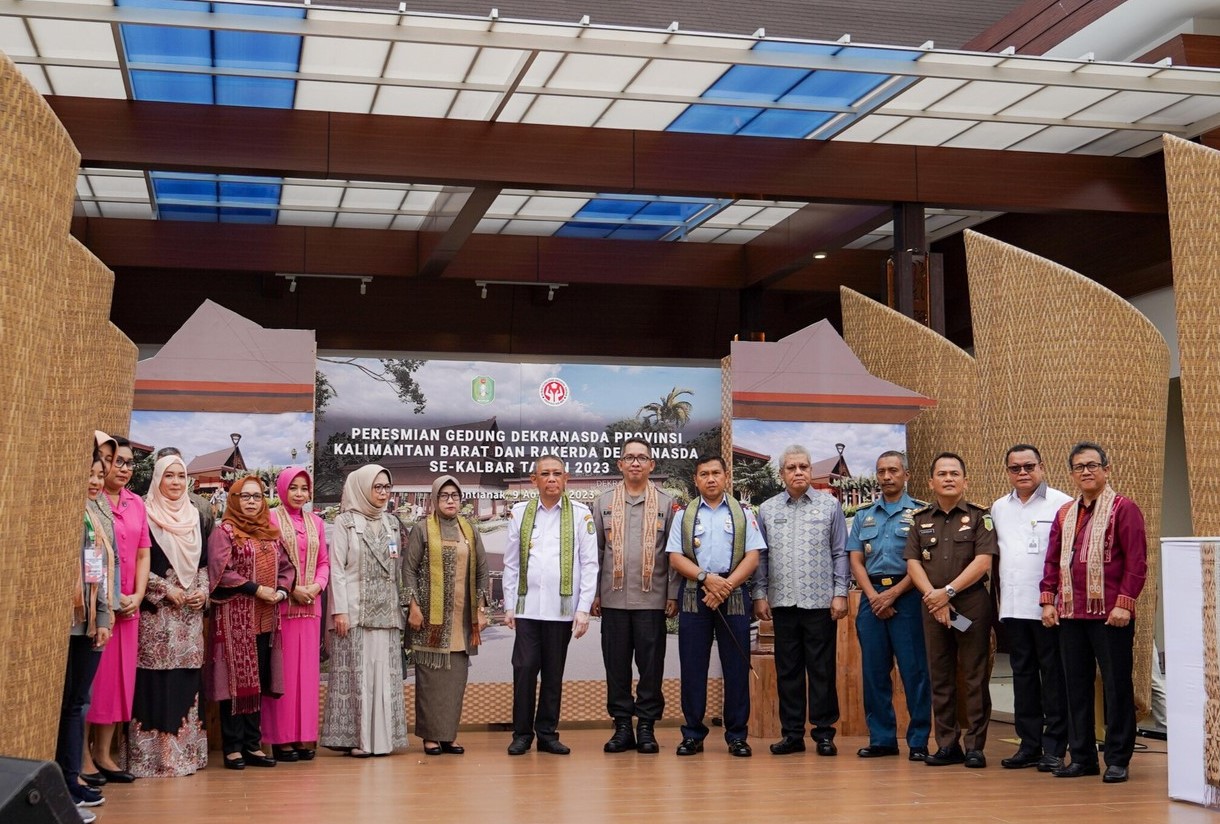 Peresmian Gedung Baru Dekranasda Kalbar