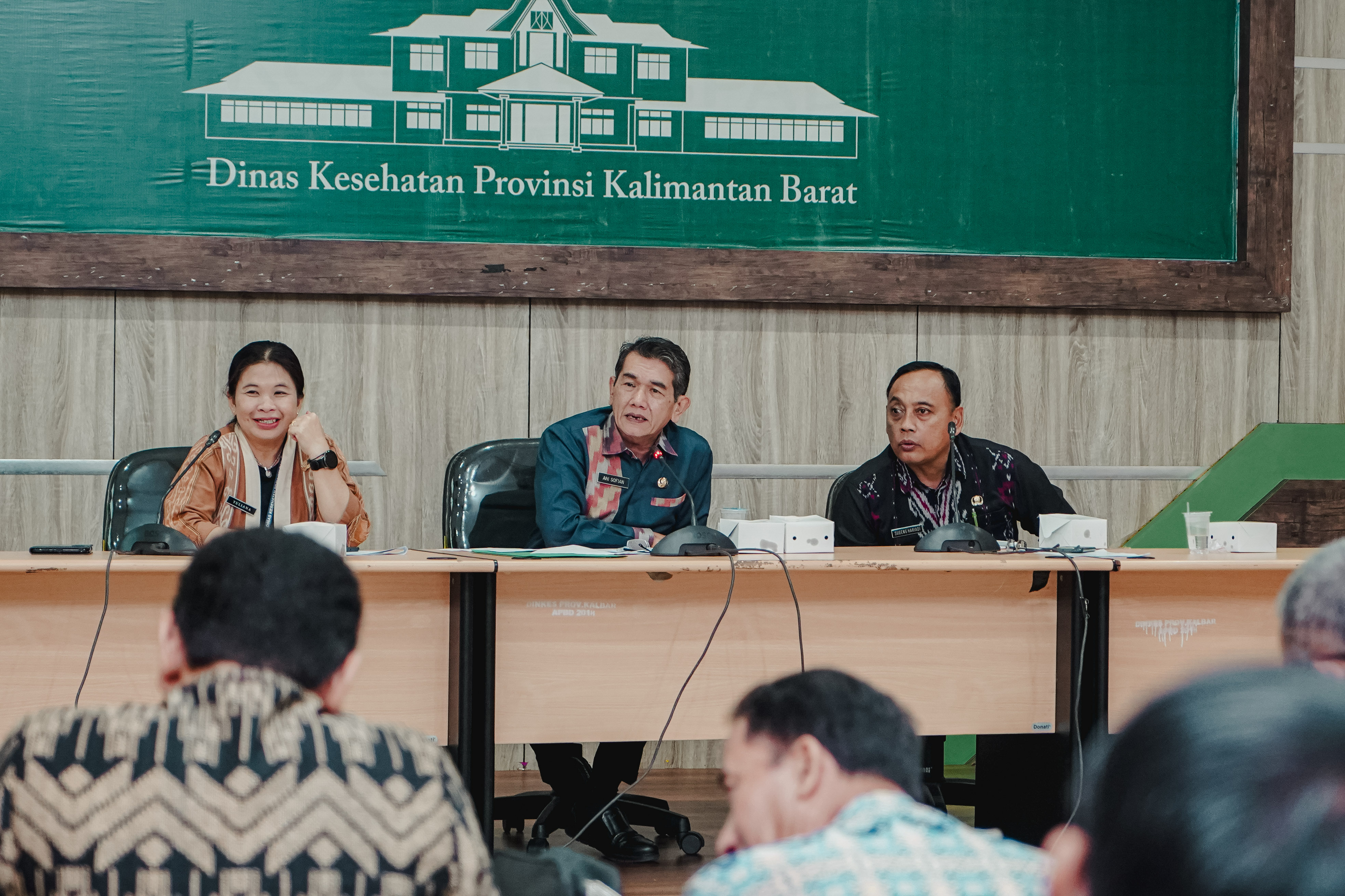Rapat Persiapan Kegiatan Peringatan Hari Kesehatan Nasional ke-59 dan Ulang Tahun KORPRI ke-52 Tahun 2023 di Provinsi Kalimantan Barat